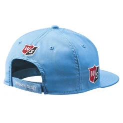 Wilson Staff Golf Flat Brim Tour Caps - Assorted Colors -Wilson Store Flat Brim Blue 2
