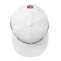 Wilson Staff Golf Flat Brim Tour Caps - Assorted Colors -Wilson Store Flat Brim White 3