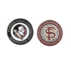 NCAA Double Sided Collegiate Golf Ball Marker Coins -Wilson Store FloridaState1
