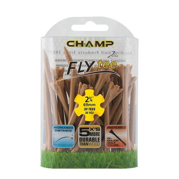 Champ Fly Tees 2.75" Plastic Golf Tees 6 Champ Fly Tees 2.75" Plastic Golf Tees - Image 4