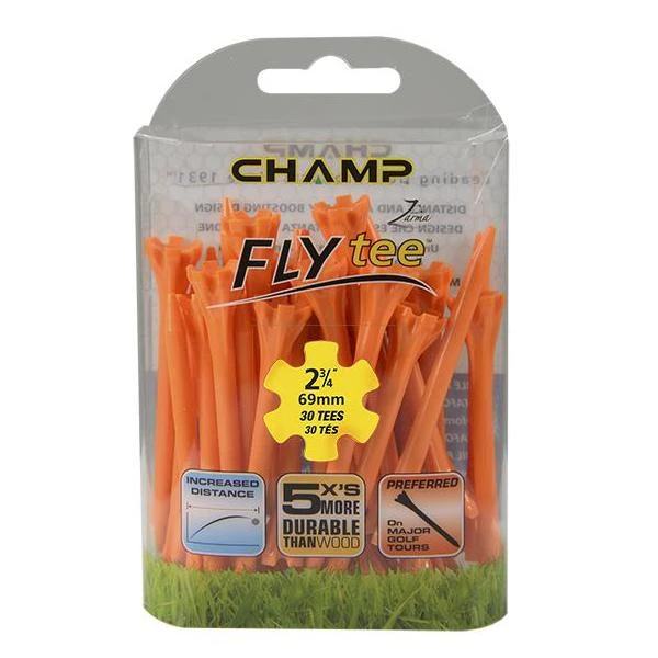 Champ Fly Tees 2.75" Plastic Golf Tees 12 Champ Fly Tees 2.75" Plastic Golf Tees - Image 10