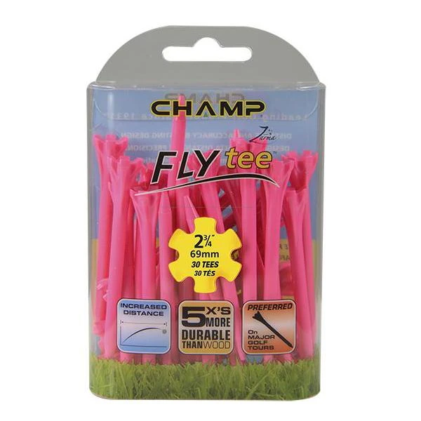 Champ Fly Tees 2.75" Plastic Golf Tees 9 Champ Fly Tees 2.75" Plastic Golf Tees - Image 7