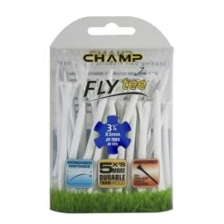 Champ Fly Tees 3.25" Plastic Golf Tees 13 Champ Fly Tees 3.25" Plastic Golf Tees -Wilson Store Flytee 3.25 white