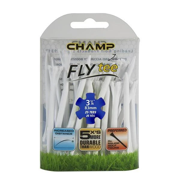 Champ Fly Tees 3.25" Plastic Golf Tees 5 Champ Fly Tees 3.25" Plastic Golf Tees - Image 3