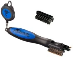 Frogger Golf BrushPro Retractable Golf Club Brush With Groove Cleaner 14 Frogger Golf BrushPro Retractable Golf Club Brush With Groove Cleaner -Wilson Store Frogger Original Club Brush Blue