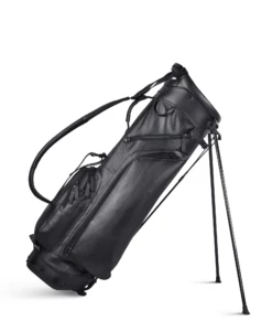 Sun Mountain Golf Leather Carry Stand Bag 14 Sun Mountain Golf Leather Carry Stand Bag -Wilson Store G823281LeatherStandBlack