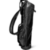 Sun Mountain Golf Leather Sunday Carry Bag -Wilson Store G823663LeatherSundayBlack White