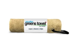 Clip Wipes Microfiber Golf Greens Towel 19 Clip Wipes Microfiber Golf Greens Towel -Wilson Store Greens Towels Desert Sand