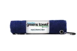 Clip Wipes Microfiber Golf Greens Towel 21 Clip Wipes Microfiber Golf Greens Towel -Wilson Store Greens Towels Navy Blue
