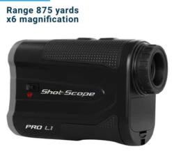 Shot Scope Golf Pro L1 Laser Rangefinder -Wilson Store Grey 480x441 Desktop 4