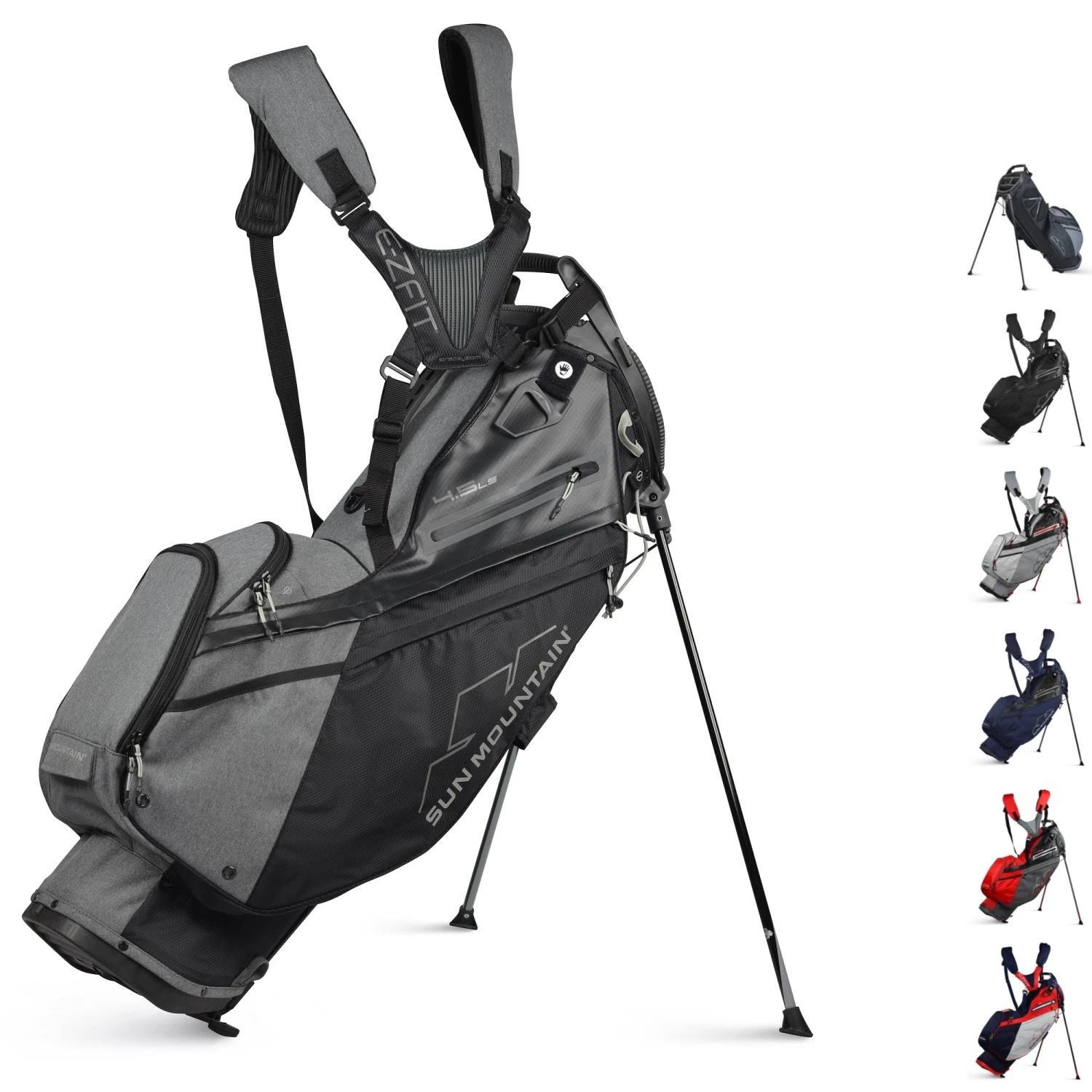 Sun Mountain Golf 2021 4.5 LS Stand Carry Bag 3 Sun Mountain Golf 2021 4.5 LS Stand Carry Bag