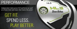 Tour Edge HL3 Hot Launch 3 Driver -Wilson Store HL3 Driver Adj 1