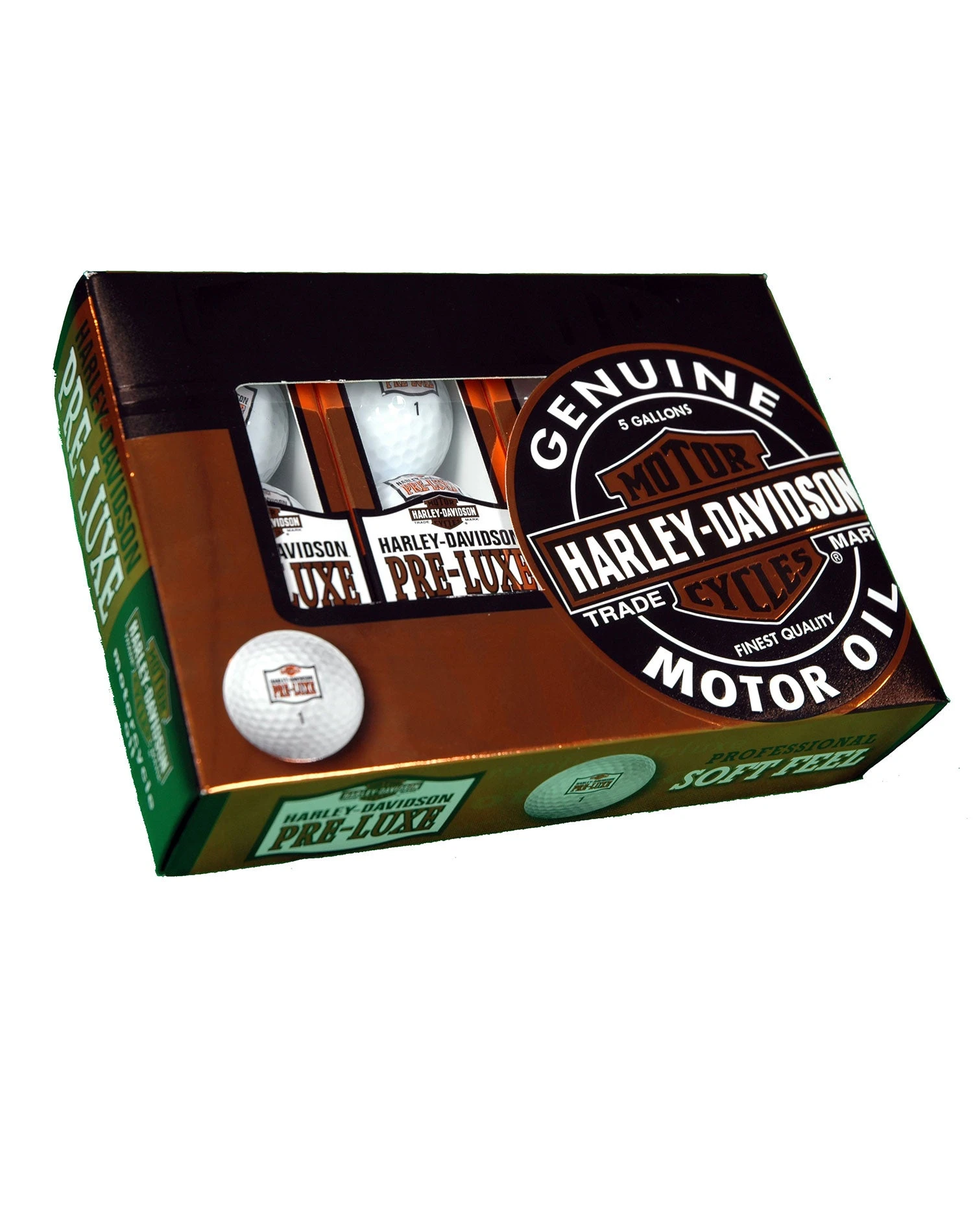 Harley Davidson Professional Soft Feel Golf Balls 3 Harley Davidson Professional Soft Feel Golf Balls