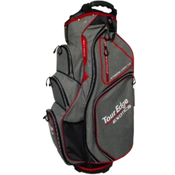 Tour Edge Xtreme 7.0 Cart Bag -Wilson Store Heather Red WhiteCart