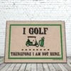 High Cotton Gifts I Golf Welcome Mat -Wilson Store HighCotton Rug IGolfTherefore