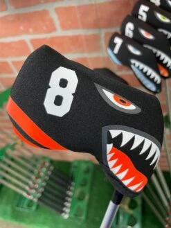 Shark Bite Neoprene Iron Head Covers Set 19 Shark Bite Neoprene Iron Head Covers Set -Wilson Store IMG 2815