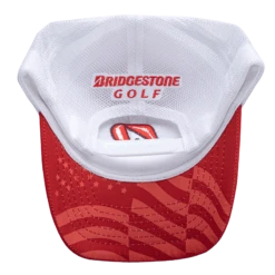 Bridgestone Limited Edition USA Hats -Wilson Store Image 4 BGS red cap bott