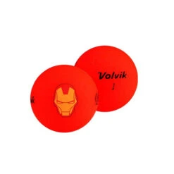 Volvik Marvel Avengers 5 Golf Balls Character Pack -Wilson Store IronManBall