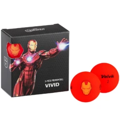 Volvik Marvel Character Golf Ball 4 Pack 22 Volvik Marvel Character Golf Ball 4 Pack -Wilson Store Iron Man Square f6081a14 2c4c 4d45 a28a de131575e716