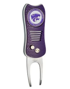 Team Golf Retractable Switchblade Switchfix Divot Tool Ball Marker - NCAA 31 Team Golf Retractable Switchblade Switchfix Divot Tool Ball Marker - NCAA -Wilson Store KansasState Wildcats Switchfix 44448 123