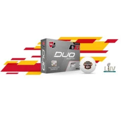 Wilson Staff Duo Soft NFL Team Licensed Golf Balls -Wilson Store Kansas City Chiefs Super Bowl LIV Champs