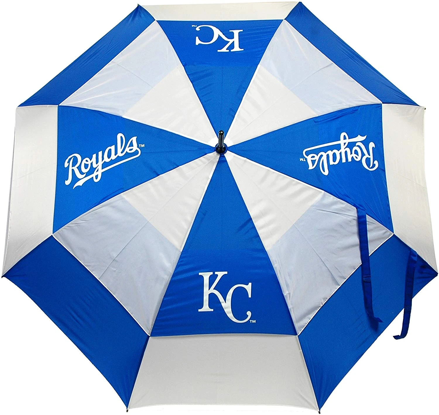 Kansas City Royals Team Golf MLB 62" Golf Umbrella Auto Open Button 3 Kansas City Royals Team Golf MLB 62" Golf Umbrella Auto Open Button