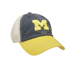 Bridgestone NCAA Relaxed Fit Mesh Hats -Wilson Store Michigan