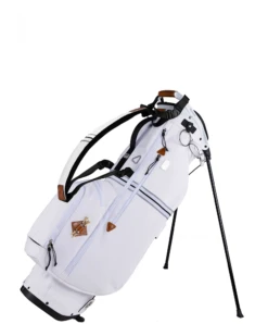 Sun Mountain 2023 Sonnenalp Mid-Stripe Single Strap Stand Bag -Wilson Store MidStripe N230208 white