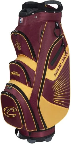 NBA The Bucket II Team Effort Cart Bag 16 NBA The Bucket II Team Effort Cart Bag -Wilson Store NBA Cart Bag Cavaliers