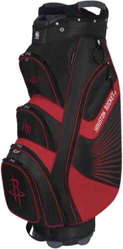 NBA The Bucket II Team Effort Cart Bag 23 NBA The Bucket II Team Effort Cart Bag -Wilson Store NBA Cart Bag Houston Rockets