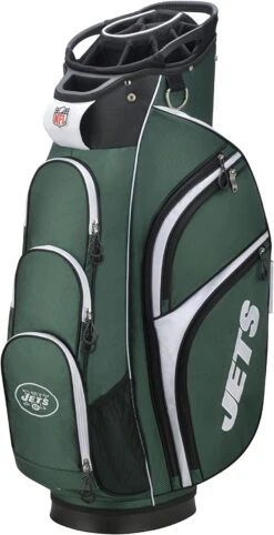 WIlson NFL Licensed Xtra Golf Cart Bags (Previous Model) -Wilson Store NewYorkJetsCartBag