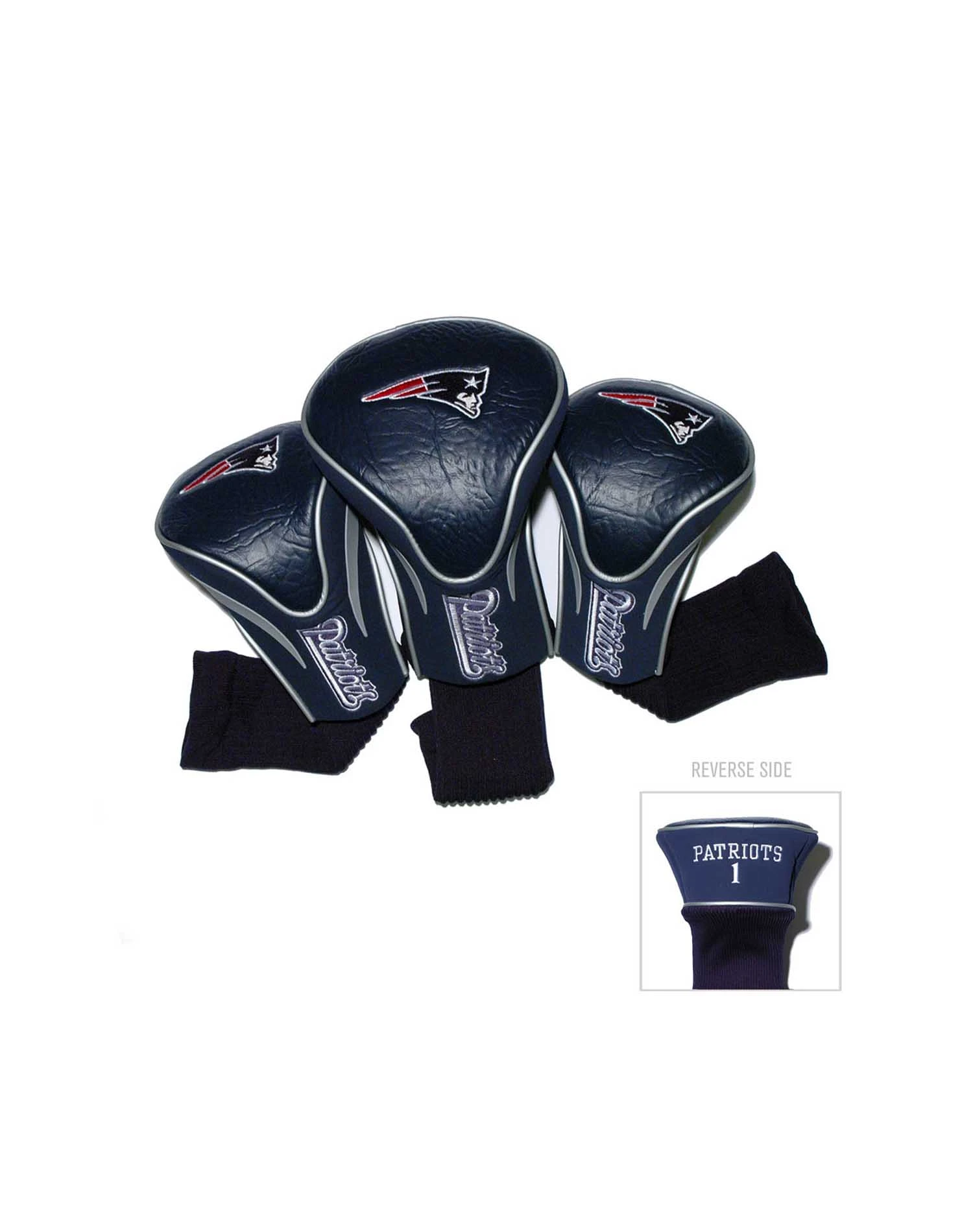 Team Golf 3 Pack NFL Golf Club Headcovers Driver Fairway Hybrid 4 Team Golf 3 Pack NFL Golf Club Headcovers Driver Fairway Hybrid - Image 2