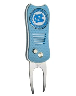 Team Golf Retractable Switchblade Switchfix Divot Tool Ball Marker - NCAA 34 Team Golf Retractable Switchblade Switchfix Divot Tool Ball Marker - NCAA -Wilson Store NorthCarolina TarHeels Switchfix 44448 138