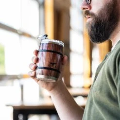 Orca 12oz Oak Wood Grain Barrel -Wilson Store OakWoodGrainBarrel 3