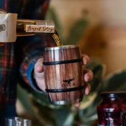 Orca 12oz Oak Wood Grain Barrel -Wilson Store OakWoodGrainBarrel 4