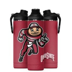 Orca NCAA Mascot 22 Ounce Hydra Hot Cold Bottle -Wilson Store OhioState H22MSOHS Hydra22 Mascot Crimson Trio 800x 14f471be 80ee 486c ae0e b1063e8ff54f