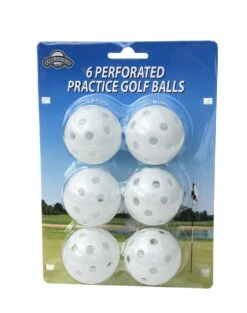 OnCourse Golf Perforated Practice Golf Balls -Wilson Store OnCourse Perferated Golf Balls 13011
