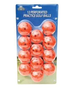 OnCourse Golf Perforated Practice Golf Balls -Wilson Store OnCourse Perferated Golf Balls 13061