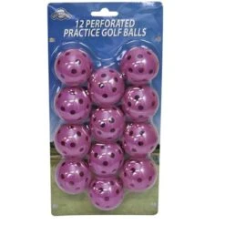 OnCourse Golf Perforated Practice Golf Balls -Wilson Store OnCourse Perferated Golf Balls 13071