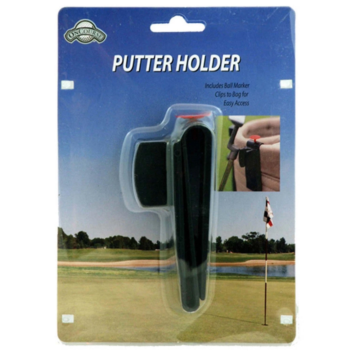 OnCourse Golf Putter Club Holder Attachment 3 OnCourse Golf Putter Club Holder Attachment