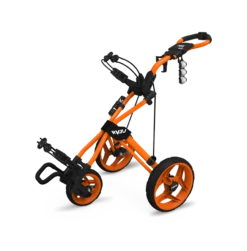 Clicgear Golf 3-Wheel Rovic Junior Push Cart Model RV3J 19 Clicgear Golf 3-Wheel Rovic Junior Push Cart Model RV3J -Wilson Store Orange