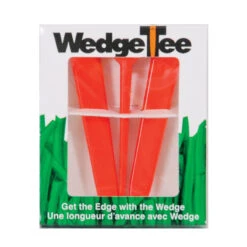 Wedge Tees Golf Tee, Divot Repair & Groove Cleaner Combo 9 Wedge Tees Golf Tee, Divot Repair & Groove Cleaner Combo -Wilson Store Orange Pack