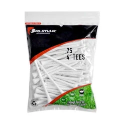 Orlimar 4" Golf Tees -Wilson Store OrlimarTees 4 75 White