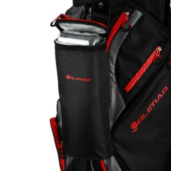 Orlimar Golf CRX Cart Bag With Removable Cooler -Wilson Store Orlimar CRX Cooler Bag Black Red 7