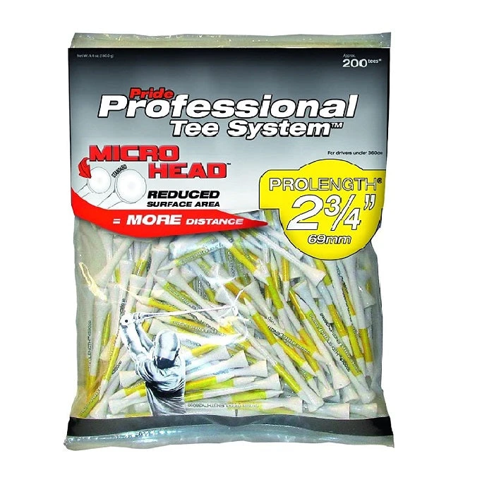 Pride Professional Tee System Micro Head Wood Golf Tees 4 Pride Professional Tee System Micro Head Wood Golf Tees - Image 2