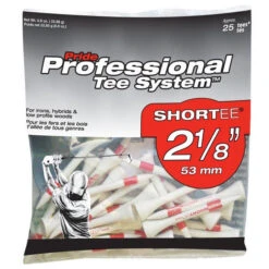 Pride Professional Tee System ProLength Golf Tees -Wilson Store PTS ProLength Red 25