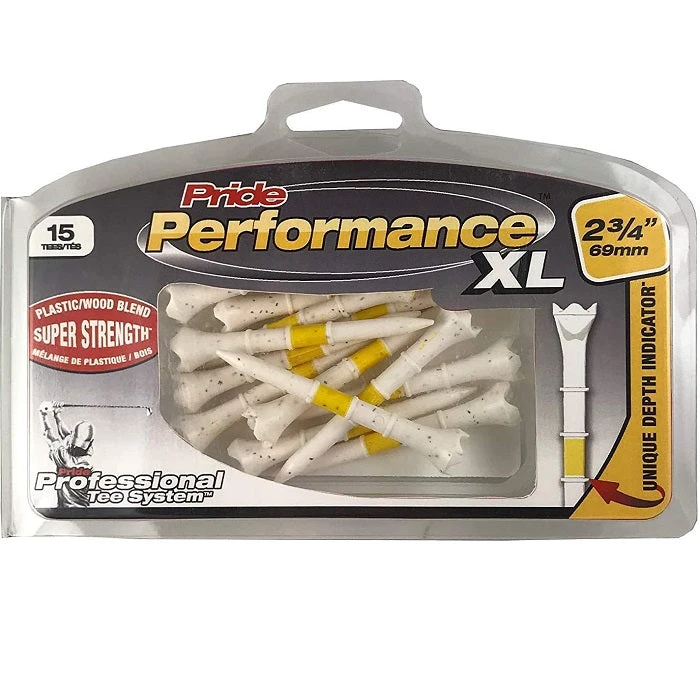 Pride Performance XL Golf Tees 3 Pride Performance XL Golf Tees