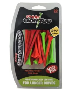 Pride Performance Matte Finish Golf Tees -Wilson Store Pride Performance Matte 234 Mix 30ct 87993