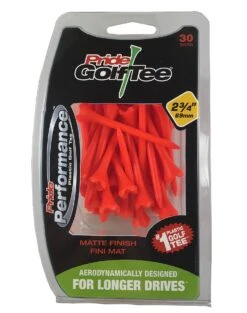 Pride Performance Matte Finish Golf Tees -Wilson Store Pride Performance Matte 234 Orange 30ct 87990