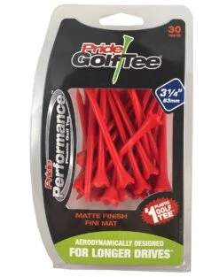 Pride Performance Matte Finish Golf Tees -Wilson Store Pride Performance Matte 314 Red 30ct 88001